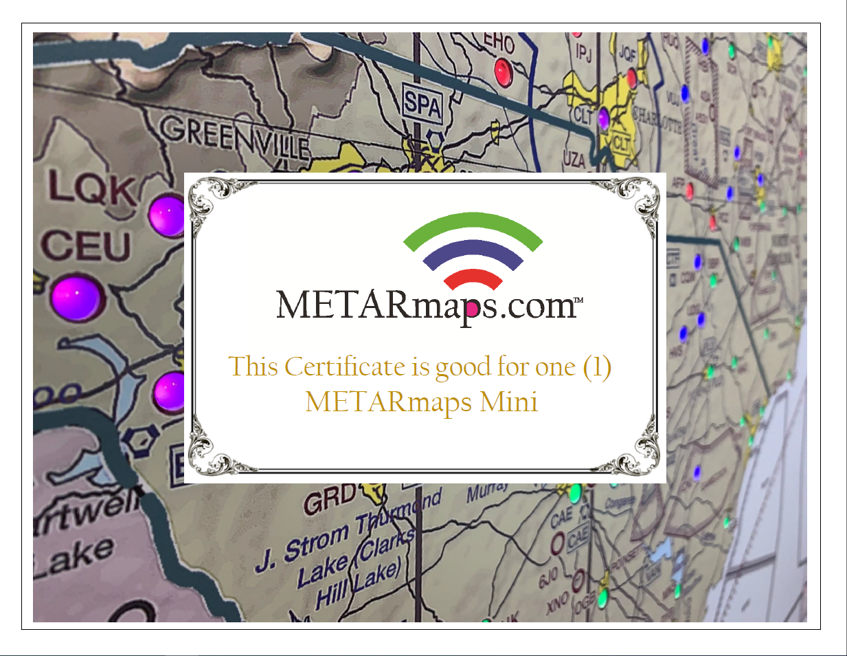 METARmap Certificate