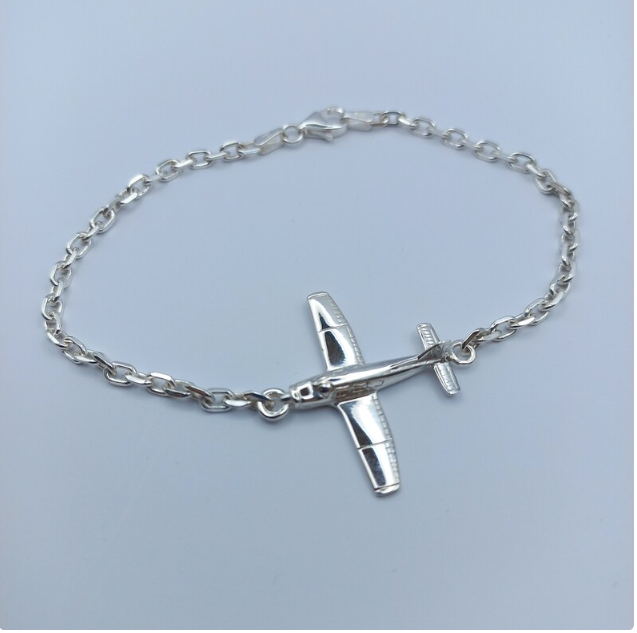 Piper Airplane Bracelet 1